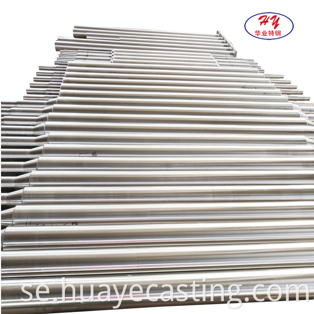 Customized Heat Resistant Stainless Steel Heat Treatment Roller In Rolling Conveyor Belt1